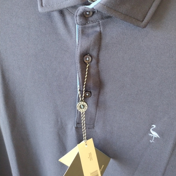 Tailorbyrd Golf Polo Shirt Men M Blue Short‎ Sleeve Casual Sporty Logo Vacations - Picture 2 of 9